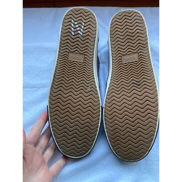 TOMS Carlo Lace up Canvas Sneakers 10.5 - Picture 4 of 7